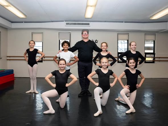 Staff working with clients